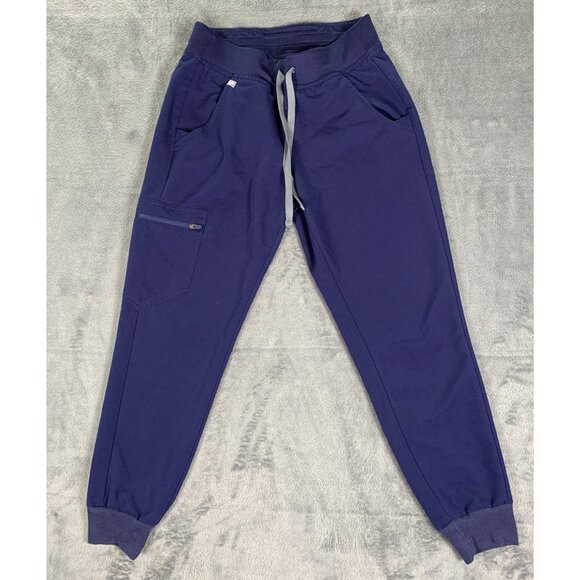 Figs Pants - Figs Zamora Jogger Scrub Pants Women's XS/P Technical Collection Navy Blue Nurse